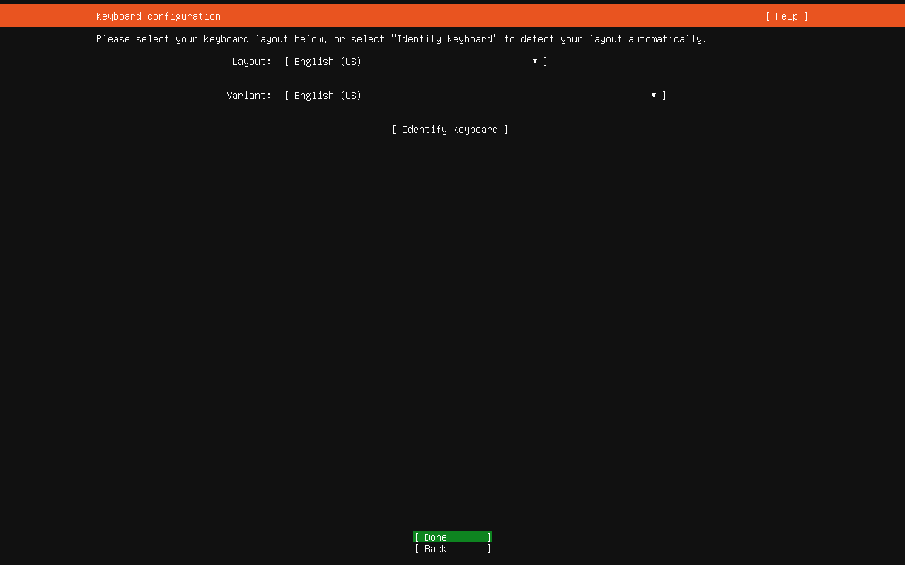 ubuntu server keyboard layout selection